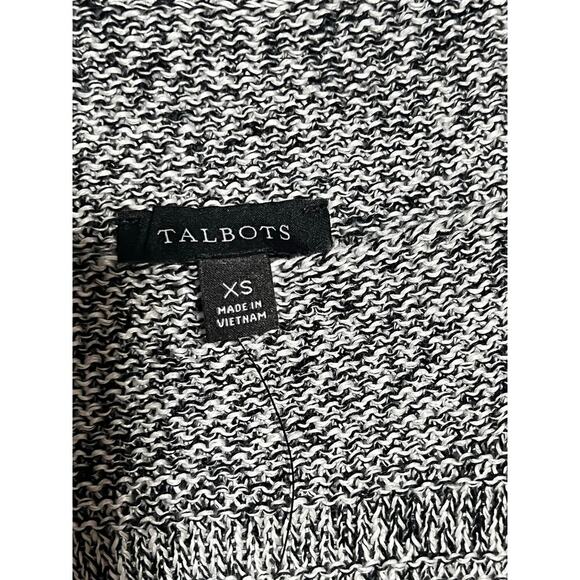 Talbots Black and White Blouse - Picture 4 of 5